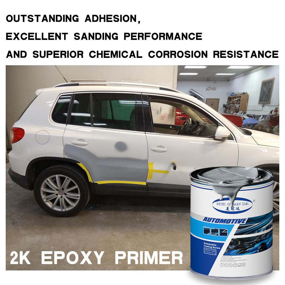 High Adhesion 2K Auto Epoxy Primer Multi-Substrate Compatible OEM Supported