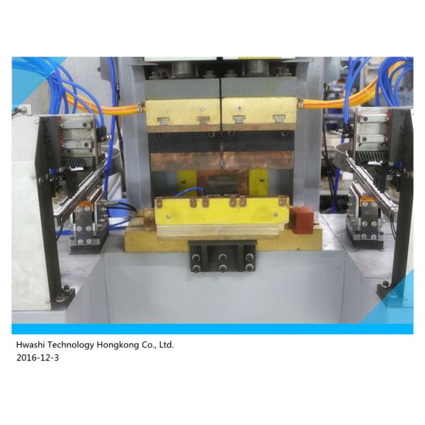 Stainless Steel Electric Box Automatic Welding Machine With Auto Rotaty Feeder