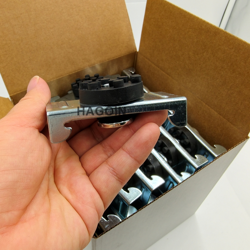 C Type Sound Isolation Resilient Clips Rustproof Drywall Decoupling Clips For Wood Stud