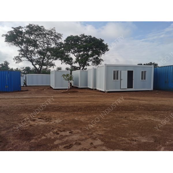 20ft Modular Accommodation Building Foldable Mobile Homes For Mining Site Camp
