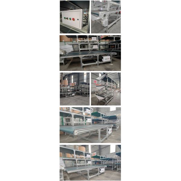 3200mm Length Customized Auto Loading And Unloading Conveying Workbench CNC Router Machine