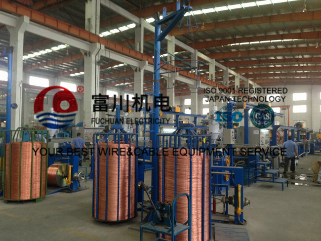 Fuchuan LAN Cable Extrusion Machine With 65 Extruder Main Machine 35 Injection Machine