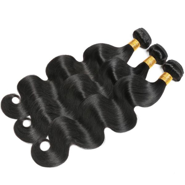 100 Virgin Peruvian Human Hair Weave / Natural Body Wave Hair Extensions