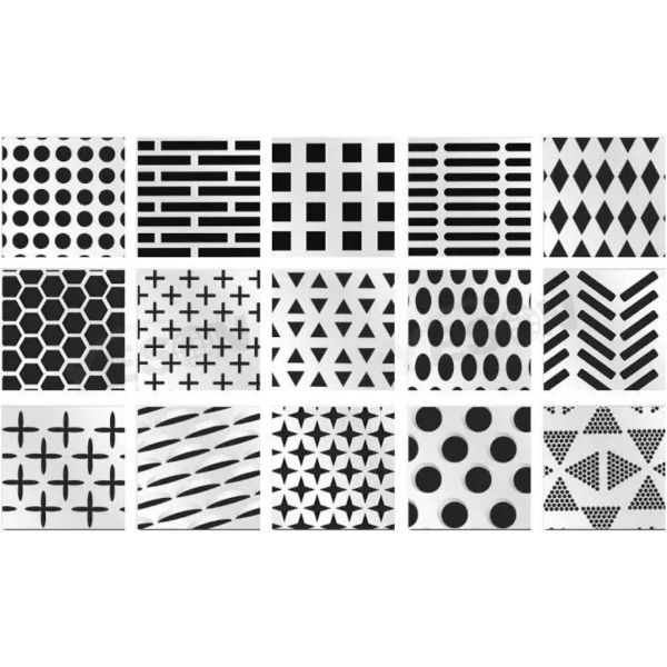 Decorative Hexagonal Hole Perforated Metal Mesh Rolled Edge