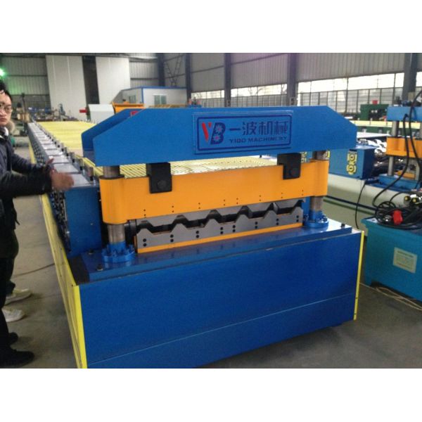 Automatic Cold Roll Forming Machine Change Size C Purlin For Steel Structure