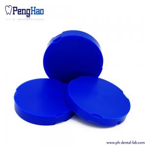 Quality PH 95mm Wax Disc for Zirkonzahn CAD/CAM system.(10mm-25mm, Blue ) for sale