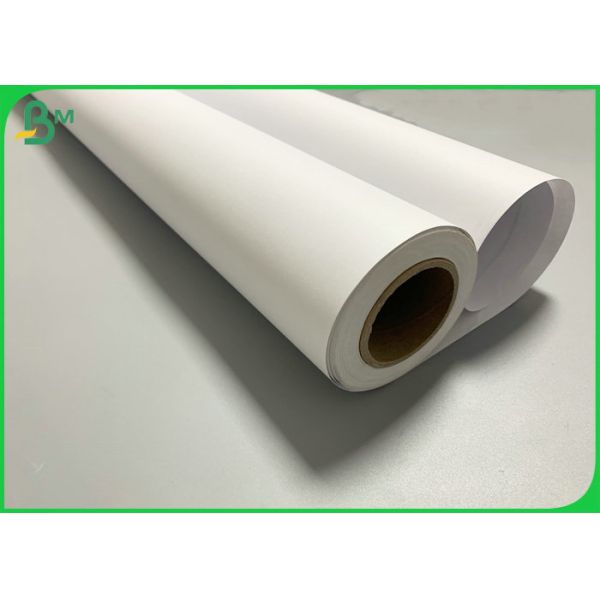 White Color 20lb 36'' * 150m 44'' * 150m Smothness Plotter Paper Roll White Color 20lb 36'' * 150m 44'' * 150m Smothness Plotter Paper Roll