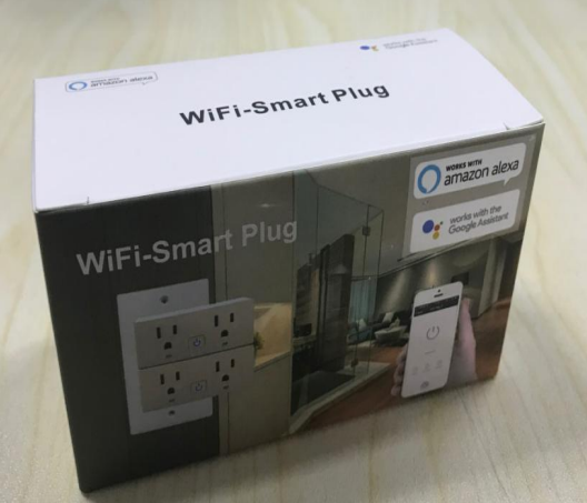 Tuya Smart US Standard Plug Wifi Plug Works With Alexa And Google Assistant Timing Setting Smart Plug