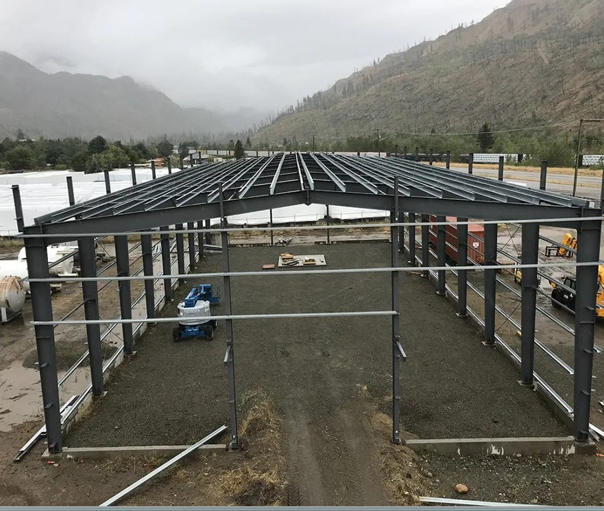 Customized Large Span Steel Structure Warehouse with High Structural Strength for Industrial Use