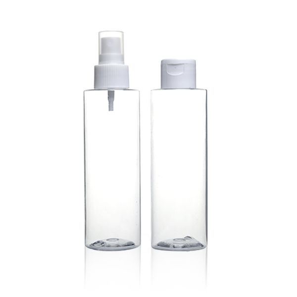 150ml Empty pet plastic hand sanitizer bottle transparent pump bottles
