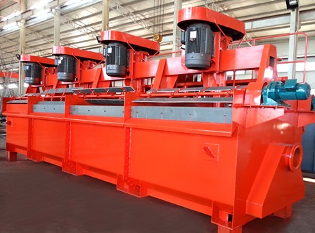 Copper Ore Flotation Machine Copper 35% Recycling Rate Ball Mill Crusher