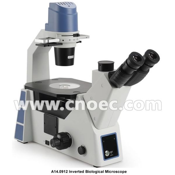 400X 360° Rotatable Trinocular Inverted Optical Microscope Biological Microscope A14.0912