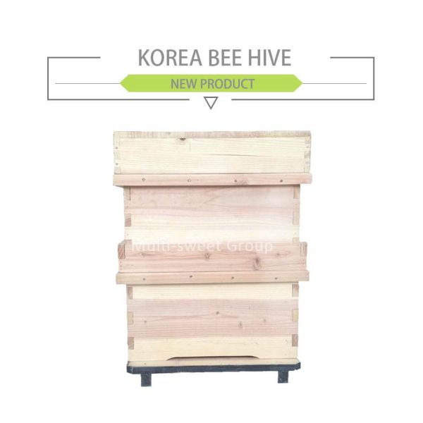 Beeswax Foundation Two Layers 18mm Fir Bee Hive With 10 Frames