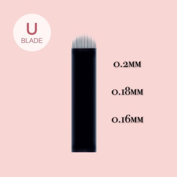 PMU Manual Eyebrow Tattoo Pen With Brush Eo Gas Sterilization