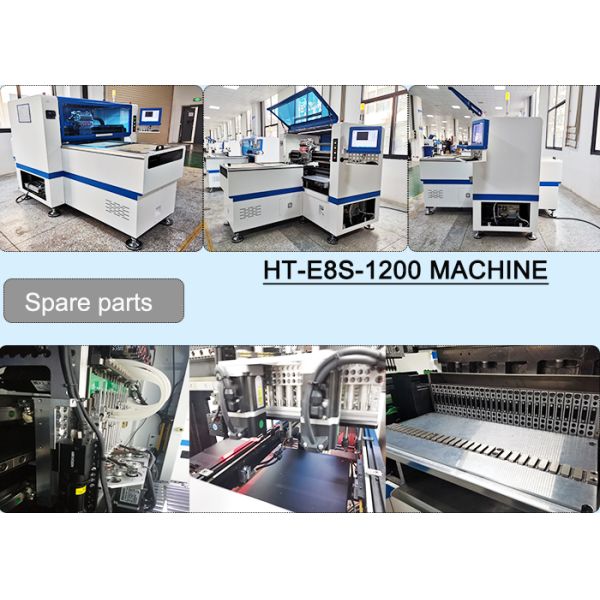 High Precision Automatic LED Bulb And SMT Pick And Place Machine 45000 CPH Capacity
