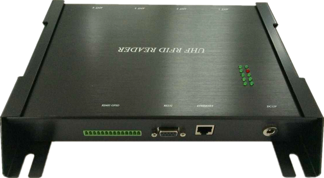 Four Port Fixed Ultra High Frequency RFID Reader With Linux System / Four Antenna Interface