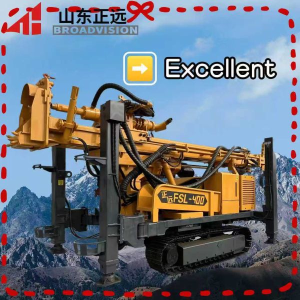 Shandong Zhengyuan Drilling Rig FSL400S - High-Speed, Precision & Portable Movable Type