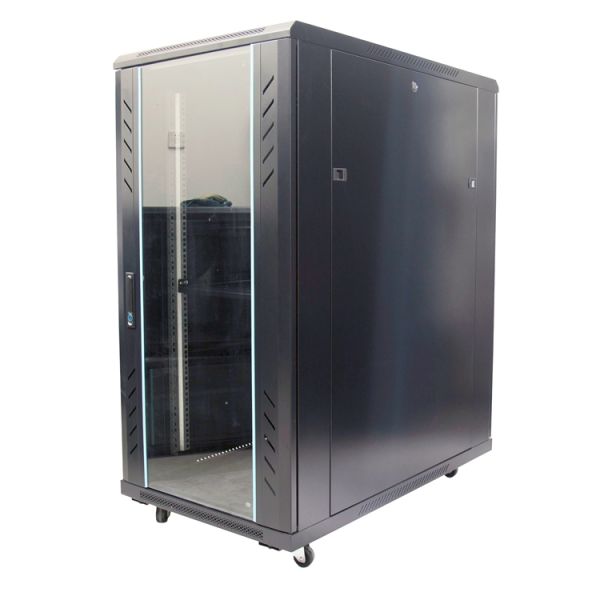 Material Thickness 1.5mm IP20 Indoor Network Rack Server Vertical Network Cabinet