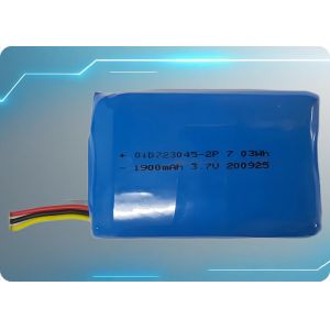 Quality 3.7V 1980mAh Lithium Polymer Battery with 2C Discharge for sale