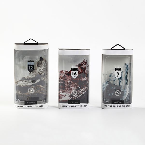 2020 Custom Mobile Accessories Packaging Pvc Plastic Clear Box with Color printing