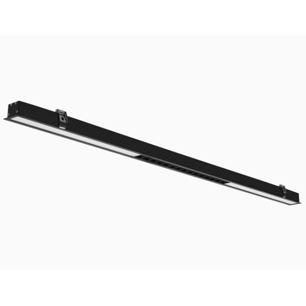 Aluminum Recessed LED Linear Light / High Lumen Suspended LED Strip Lighting