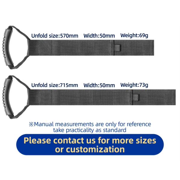 Heavy Duty Nylon Webbing Hook Portable Nylon Webbing Loop With Carry Handle