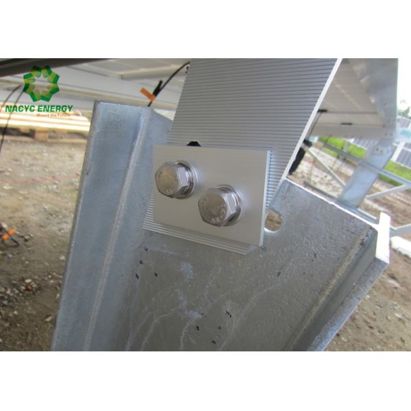 Single Pole MetisSP Solar Ground Mount System Engineered Compatible Design
