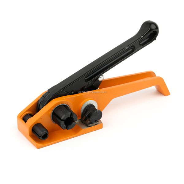 Semi Automatic Manual PET Strap Tensioner Plastic Strapping Tool Portable Banding Machine