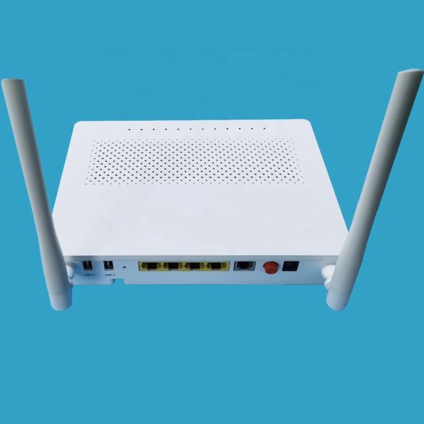 OEM AC1200 Dual Band ONU HK718 4GE 1TEL 2USB Gpon Epon Compatible Modem