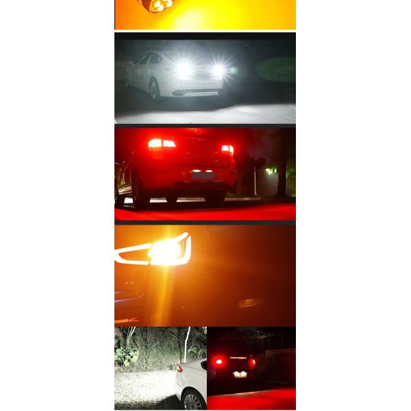1156 LED Brake Turn Indicators Ultimate Solution for Turn Signal Function LED Bulb 1156 W21/5W 1157 BAY15D P21/5W LED