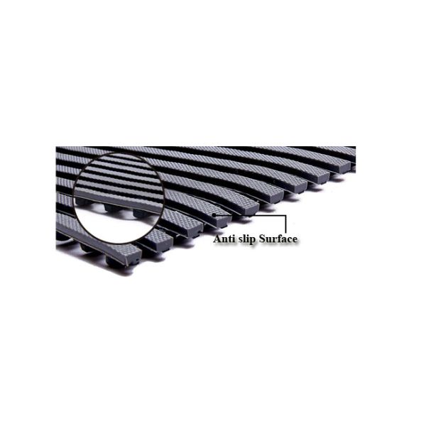 Self Draining Anti Slip PVC Floor Mat 10MM