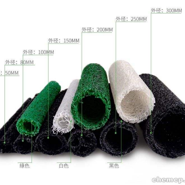 High Flow Plastic Drainage Ditch Lightweight Geocomposite Drainage Core For Infrastructure Engineering