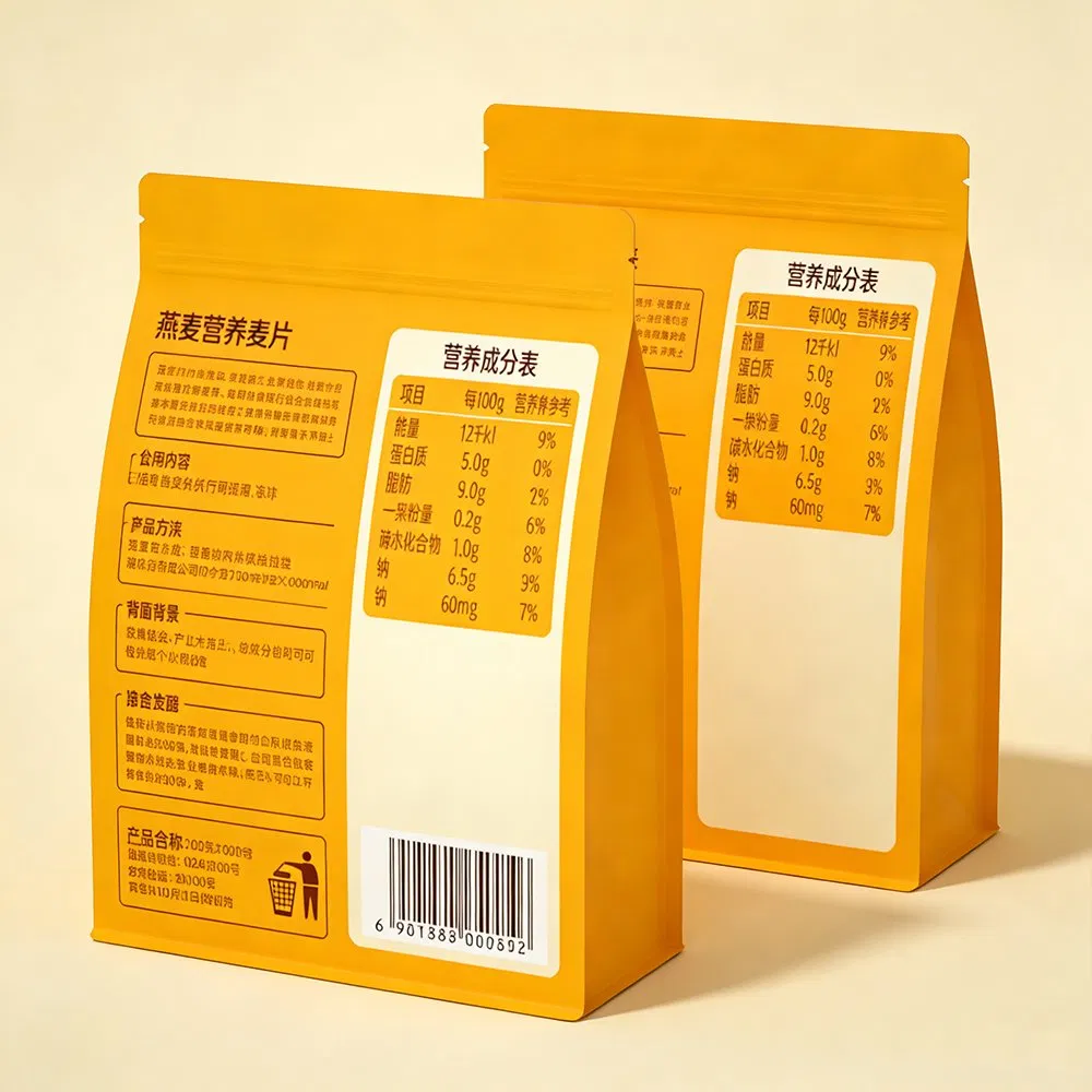 Packaging bag manufacturing process