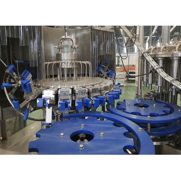 24 Valve Heads Beverage Packaging Machine For Fruit Vinegar