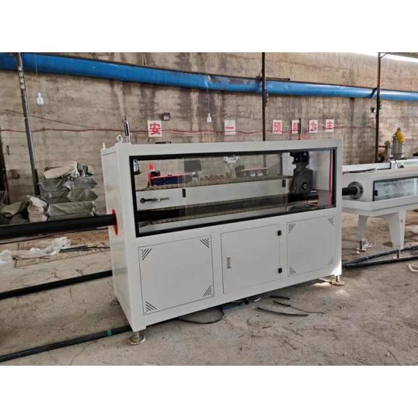 High Performance Automatic Extrusion Machine Single Screw Plastic Extruder Line For HDPE Plastic Pipe