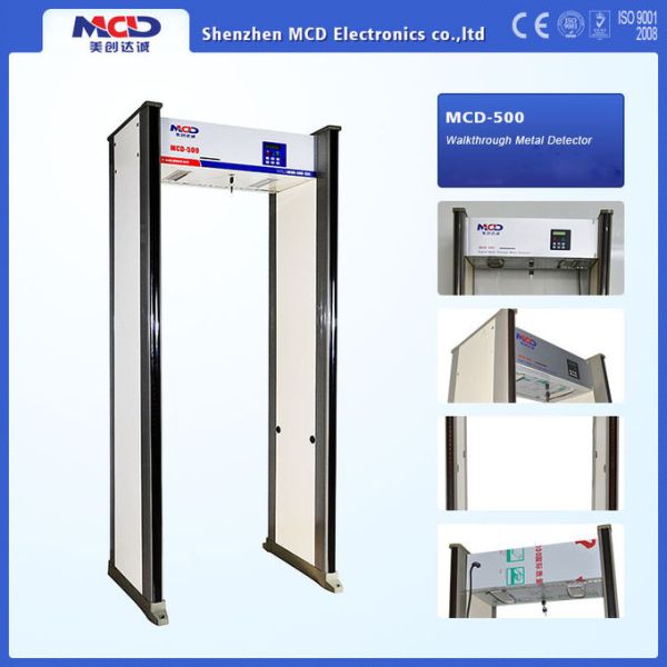 Remote Control 18 Zones Fireproof Walkthrough Metal Detector