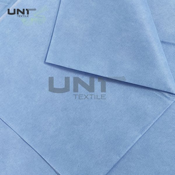 Meltblown PP Spunbond Non Woven Fabric Plain Style Waterproof