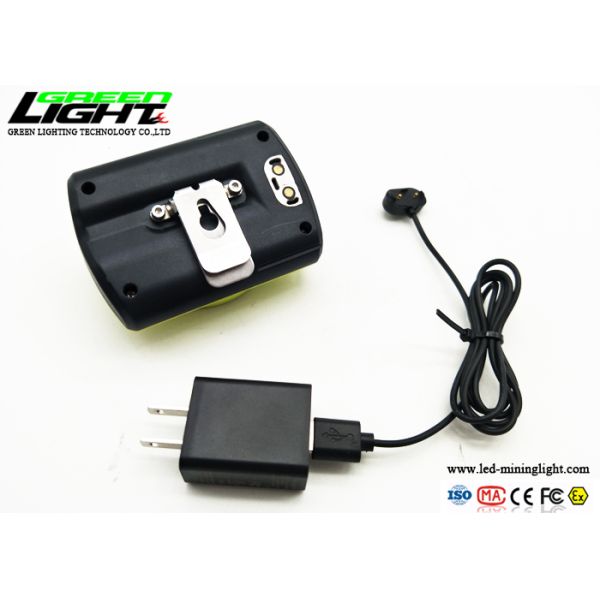 PC ABS IP68 16hrs 18000lux LED Miners Cap Lamp E27 Base