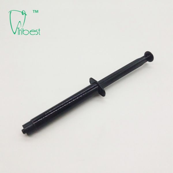 Black Dental 3ml Luer Lock Syringe Without Needle