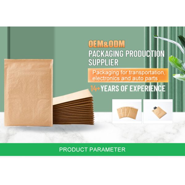 Durable Honeycomb Paper Mailer Eco Friendly Padded Mailers Customizable