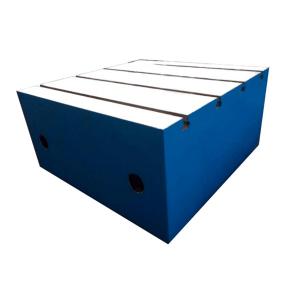 Quality Blue Cast Iron T Slot Block For Machine Ded 800 X 800 MM Long Service Life for sale