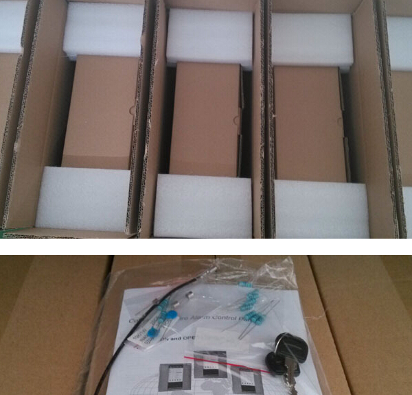 16 zones 24V conventional fire alarm systems control panel