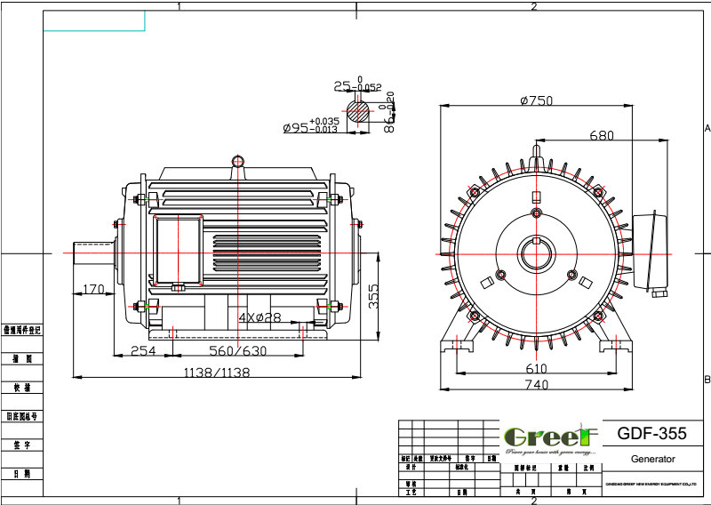 Permanent Magnet Generator components