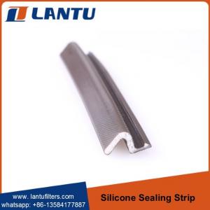 Quality Lantu Door Silicone Sealing Strip Foam Slot Pu Wooden Door Closet Door Seal Strip Wrapped Sealing Strip for sale