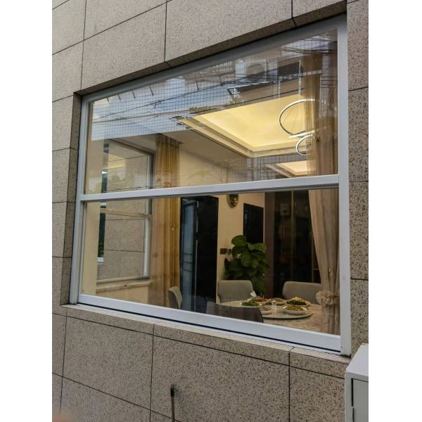 Thermal-Efficient Folding Window Assembly Retaining Interior Warmth During Winter Months in Northern Climates