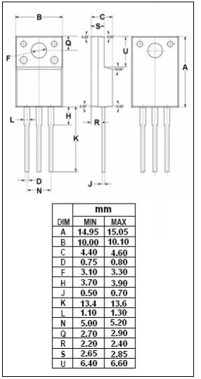2SC4546 3 Pin Transistor isc Silicon NPN Power Transistor