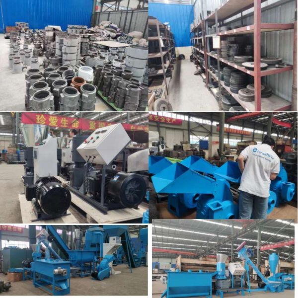Full Automatic Animal Poultry Feed Pellet Making Machine Set 7.5-30kw
