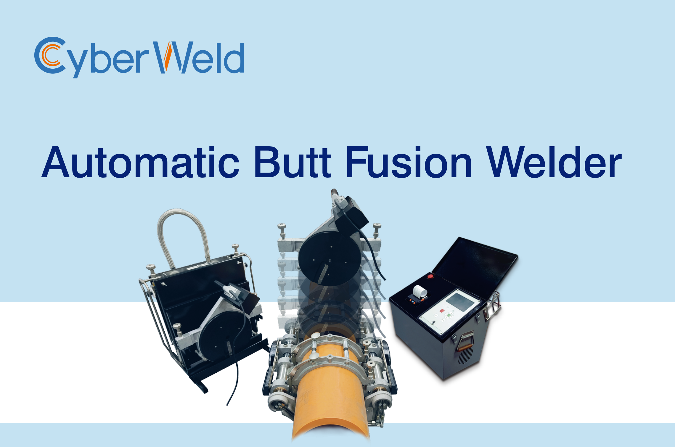 PP Automatic Butt Fusion Machine 7.5 kVA Auto Pipe Welding Machine