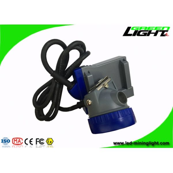 IP68 waterproof and 420g portable underground safety explosion proof led mining corded miner cap lamp