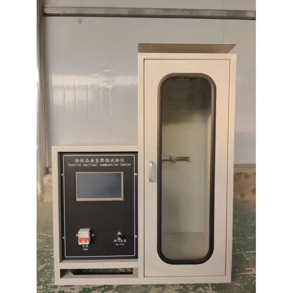UP-5037 Vertical Burning Test Chamber for Textile Testing Equipment Compliant with ISO 6940 ISO 6941 ASTM D6431 Featuring 40 ± 2 mm Flame Height and